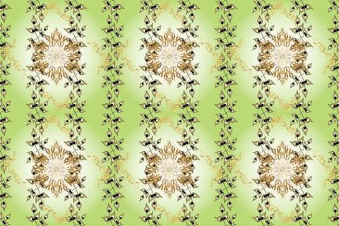 Classic vintage background. Seamless pattern on gray, beige and neutral colors w Stockillustratie
