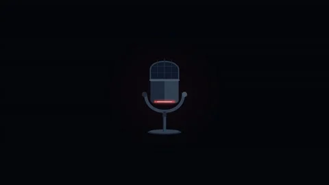 Classic vintage microphone Видео 335937455