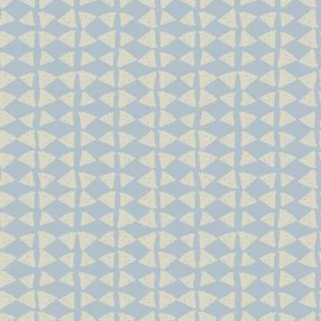 Classic vintage seamless pattern with rhombuses, texture grunge crayons ink.  Stock Illustration