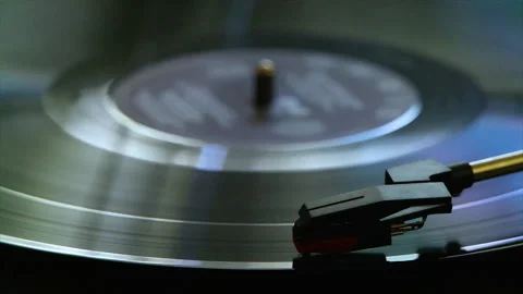 Classic VInyl Record Player 2 Stock Footage 304905022