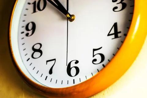 Classic wall clock Stock Photos