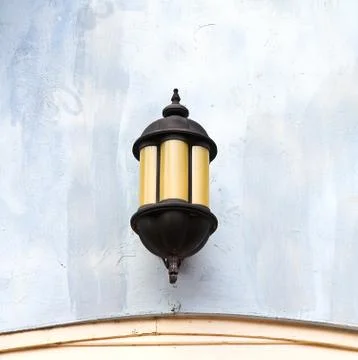 Classic wall lamp Stock Photos