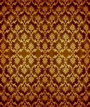 Classic wallpaper Stock Illustration