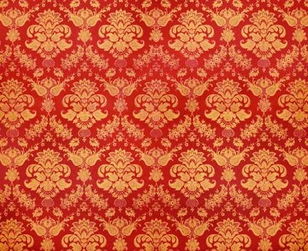 Classic wallpaper Stock Photos