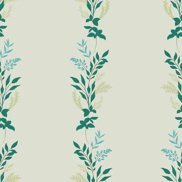 Classic wallpaper vintage leaf pattern background Stock-Illustration