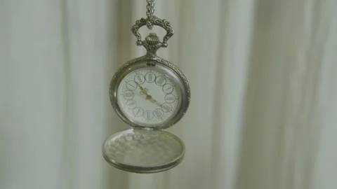 Classic watch face with roman numerals close up. Stock Footage 327687248