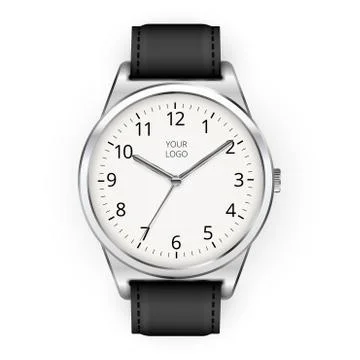 Classic watch Illustrazione stock