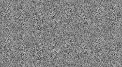 Classic white noise background texture, Monochrome television static signal,  Foto stock