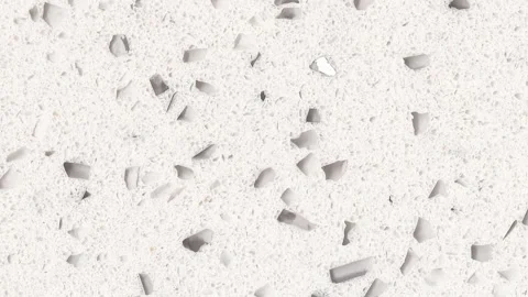 Classic white stone texture with quartz crystal accents depicted horizontally Stock Footage 340925906