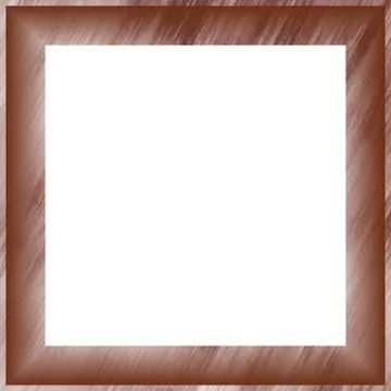 Classic wooden frame Stock Illustration
