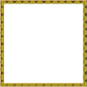 Classic wooden frame 库存插图