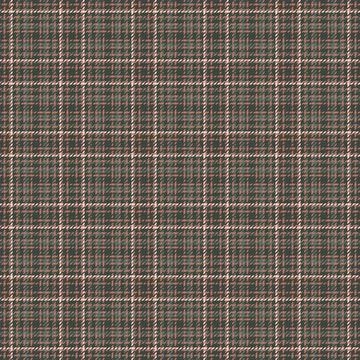 Classic woven fabric pattern. A refined check textile design in earthy tones, 스톡 일러스트