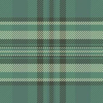 Classic woven pattern in muted green tones. Timeless textile texture, perfect Stock Illustration