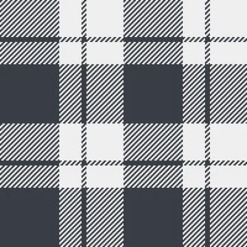 Classic woven plaid pattern. Timeless fabric texture, perfect for backgrounds Stock Illustration