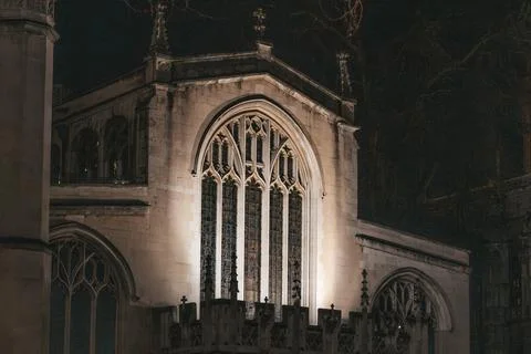 Classical and beautiful building complex in central London, near the River Thame Stock Photos