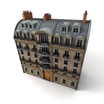 Classical architecture model Stock Illustration