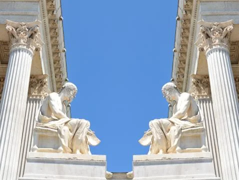 Classical architecture Stock Photos