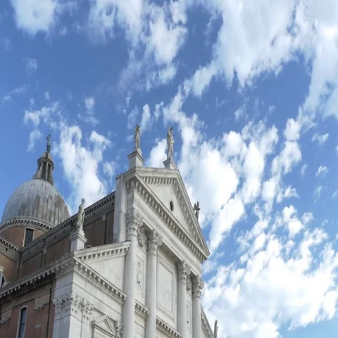 Classical Architecture Venice Stock Footage 69439345
