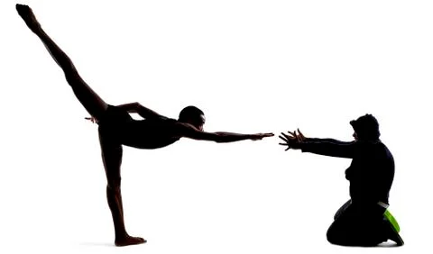 Classical Ballet Versus Modern Hip Hop Dance Stock Photos