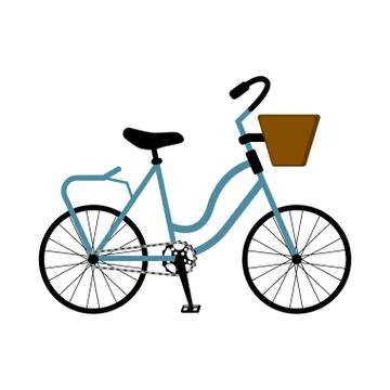Classical bicycle icon Stock Illustration