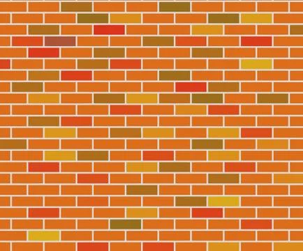 Classical brick texture Stock Illustration