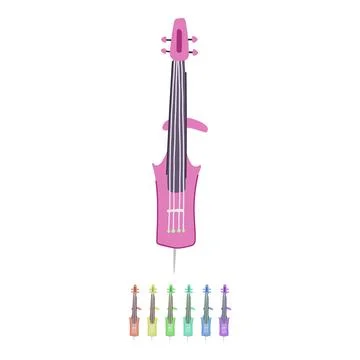 Classical cello vector cartoon graphic イラスト素材