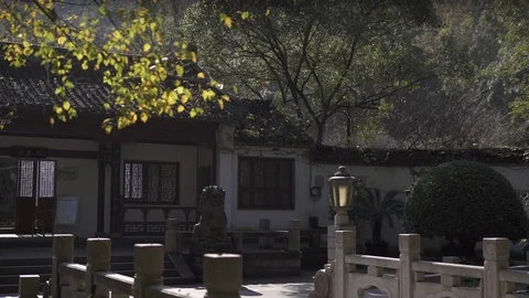 Classical Chinese architecture Stock Footage 125171857