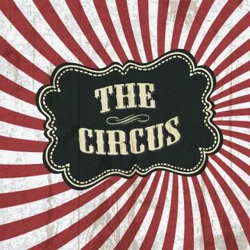 Classical circus background, vector, eps10 스톡 일러스트