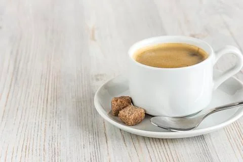 Classical coffee cup Stock Photos