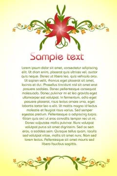 Classical colorful background Stock-Illustration