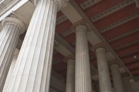 Classical column detail Stock Photos