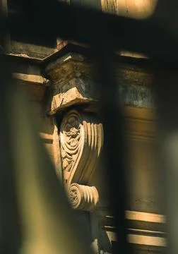 Classical column ornament 写真素材