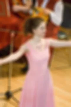 Classical concert blur background Stock Photos