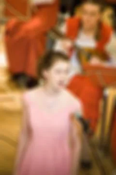 Classical concert blur background 스톡 사진