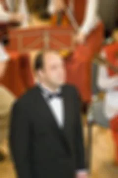 Classical concert blur background Stock Photos