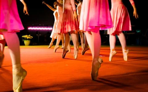 Classical dance moves Stock Photos