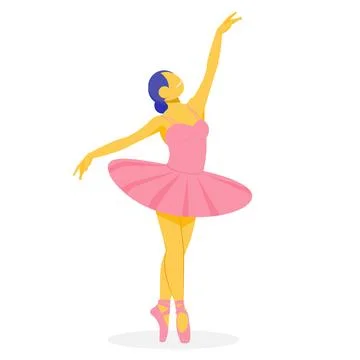 Classical Dancer Stock Illustration