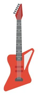 Classical electric guitar イラスト素材