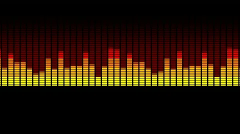 Classical Equalizers vj (Without seam), alpha HD Stock Footage 636435