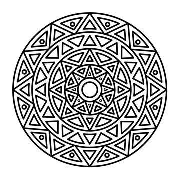 Classical Geometric Stock Illustration