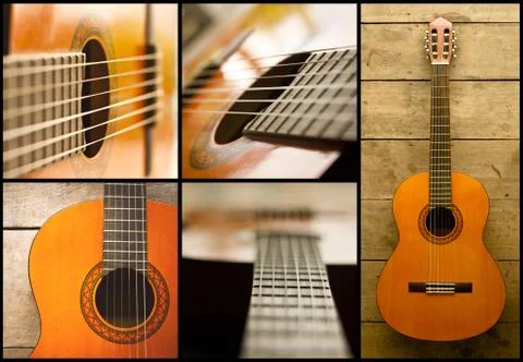 Classical guitar Stock Photos