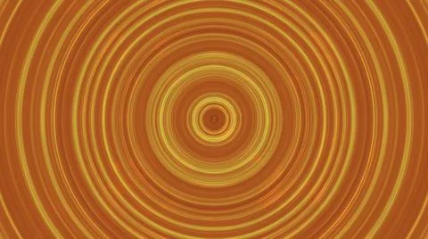 Classical hypnosis rotating spiral. Abstract animation with circles from center Stock Illustration