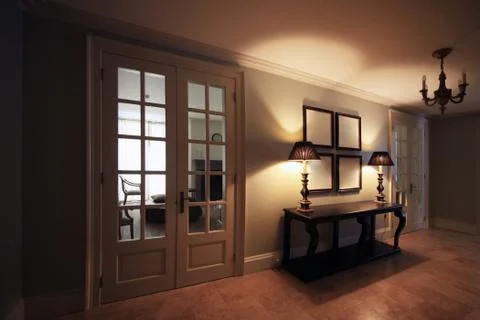 Classical interior Stock Photos