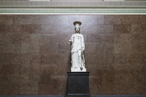 Classical Marble Statue in the British Museum. London, UK, 5 March 2023 Stock Photos