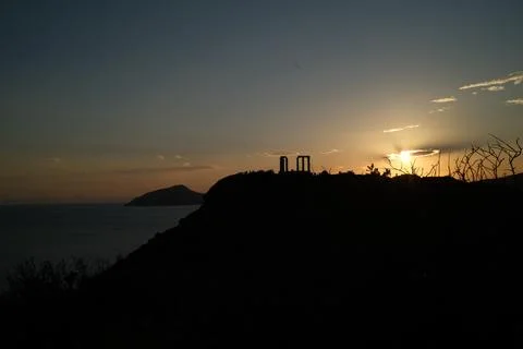 Classical mediterranean landscape in Greece 写真素材