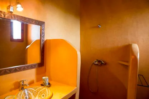 Classical Moroccan bathroom Stock Photos