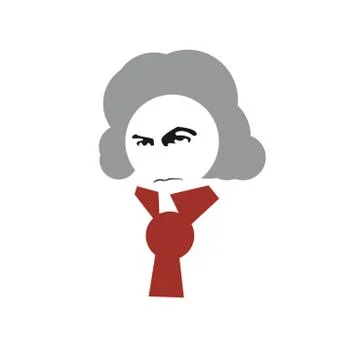 Classical music icon 库存插图