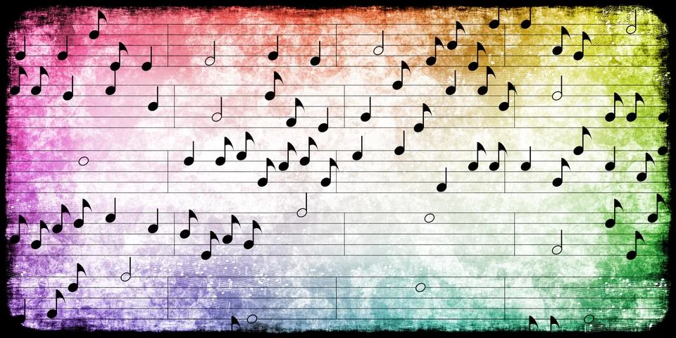 Classical Music Notes Stock Illustration