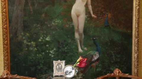 Classical Painting Stock Footage 40805662
