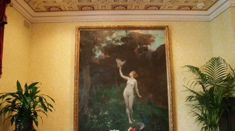 Classical Painting II Stock Footage 40805637